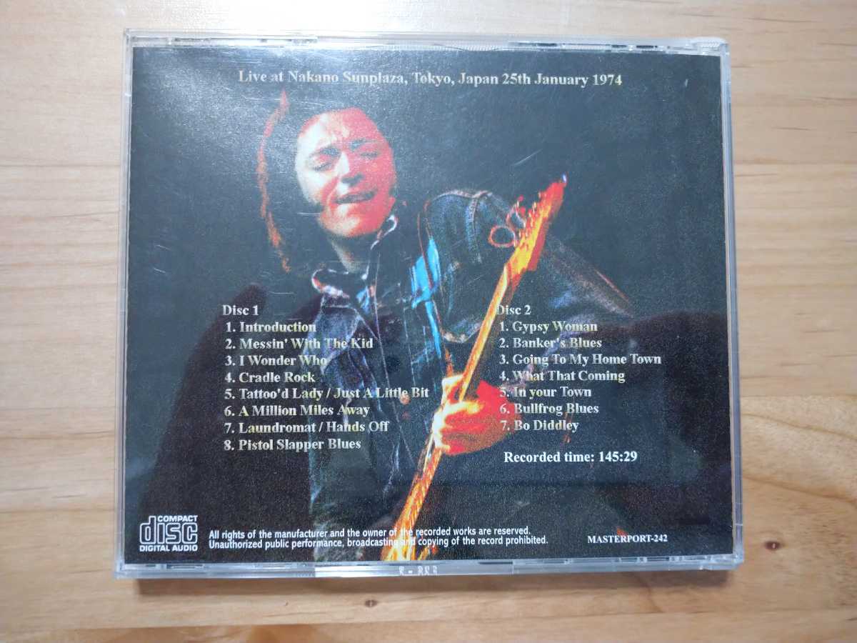 ★ロリー・ギャラガー Rory Gallagher★Tatoo'd in the East Sunplaza Tokyo 1974★2CD★ケーススレあり★中古品★中古CD店購入品