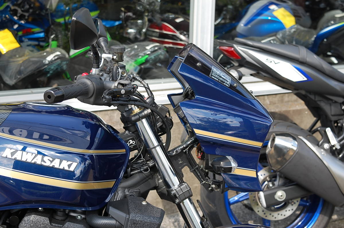 ZRX1200DAEG用 ドクターSUDA フレームマウントカウルステー送料込 即決