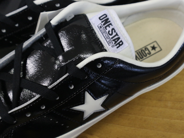 2000年初期 新品 CONVERSE One Star Enamel Leather Ox US9 27.5cm