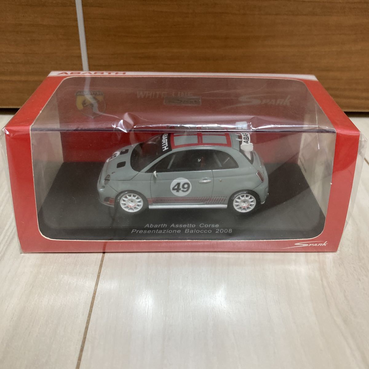 1/43 スパーク アバルト500 アセットコルサ Abarth 500 Assetto 1/43 スパーク アバルト500 アセットコルサ Abarth 500 Assetto