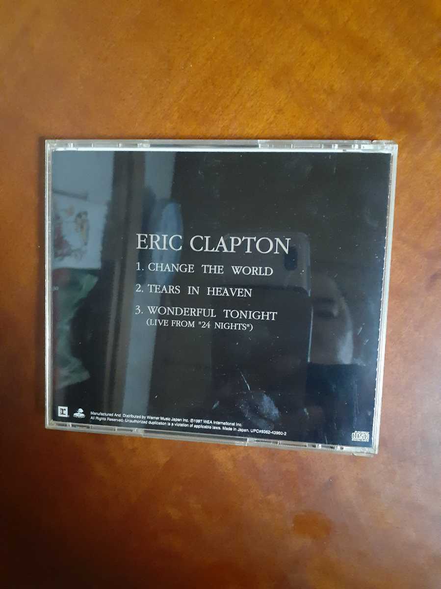 【CD】ERIC CLAPTON/CHANGE THE WORLD/COMMEMORATIVE 1997 TOUR SINGLE @648_画像1