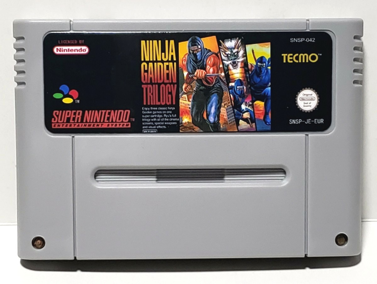 SFC NINJA GAIDEN TRILOGY 忍者龍剣伝 巴 海外製品 SFC NINJA GAIDEN TRILOGY 忍者龍剣伝 巴 海外製品