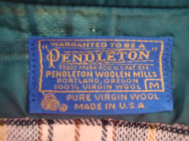 送料無料 70's PENDLETON USA製 VINTAGE ウール シャツ 70年代 ペンドルトン ペンデルトン アメリカ ワーク アウトドア ハンティング _画像10