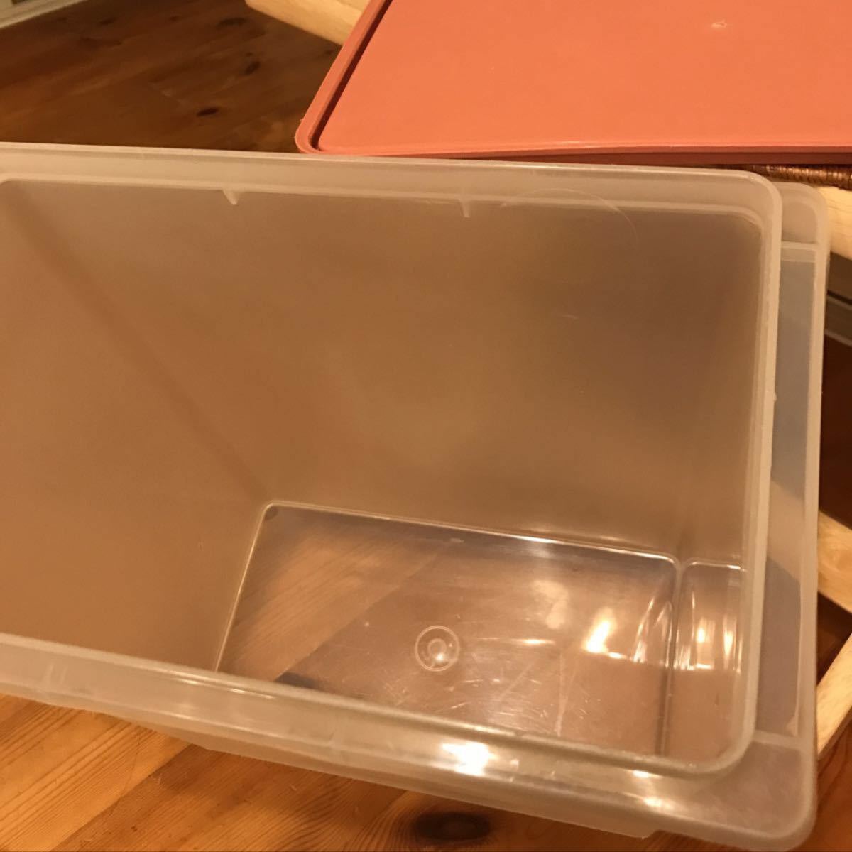 Tupperware タッパーウエア 10キロキーパー 米びつ 蓋付き 保存 Tupperware タッパーウエア 10キロキーパー 米びつ 蓋付き 保存