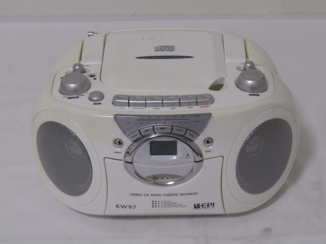 EM-11767-08 EPI イー・ピー・アイ CDラジオカセットプレーヤー ラジカセ KW97