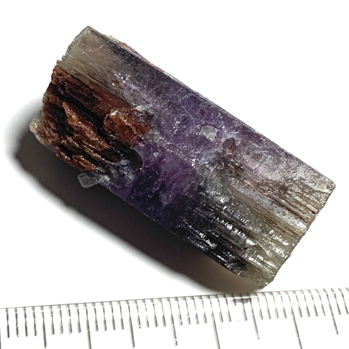 ライトパープルアラゴナイト・スペイン産紫霰石・3・20g（スペイン産鉱物標本）_画像3