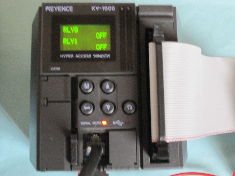 美品 キーエンス PLC(KV1000) キーエンスタッチパネル(VT 美品 キーエンス PLC(KV1000) キーエンスタッチパネル(VT