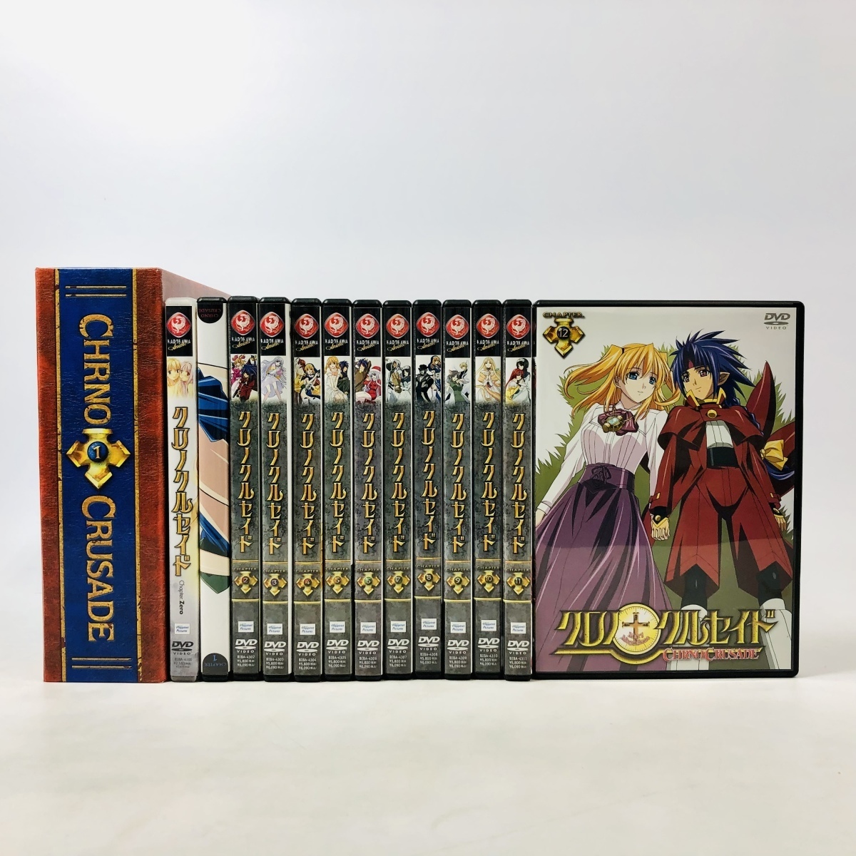 中古 DVD クロノクルセイド 1~12巻 全巻 セット 特典付き