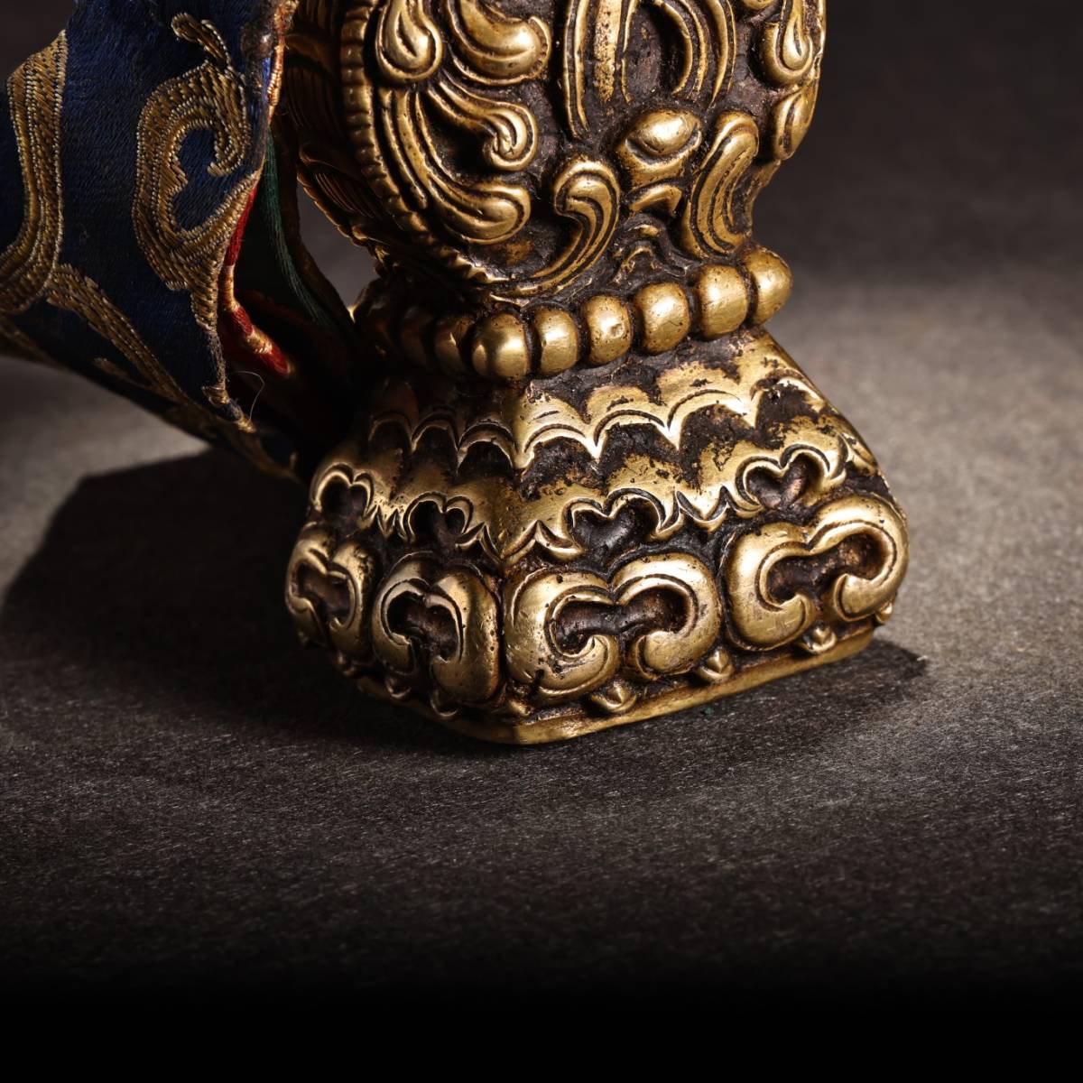 チベット ヤフオク! - KM 709612 中国骨董 銅製品 銅器【純銅チベット