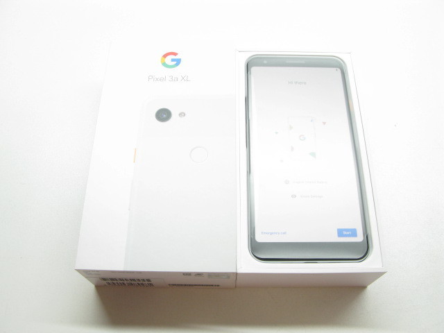 新品 未使用 ソフトバンク Google Pixel 3a XL Clearly White 新品 未使用 ソフトバンク Google Pixel 3a XL Clearly White