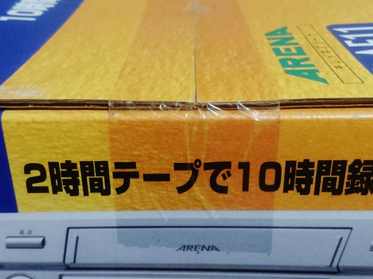 現状品 未開封+難あり　TOSHIBA　ARENA　A-AE11　東芝　アリーナ　ビデオカセットレコーダー　VHS_画像6