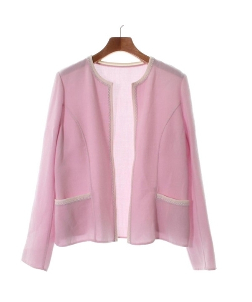 HANAE MORI ハナエ モリ ノーカラージャケット レディース 美品 gos.or.jp