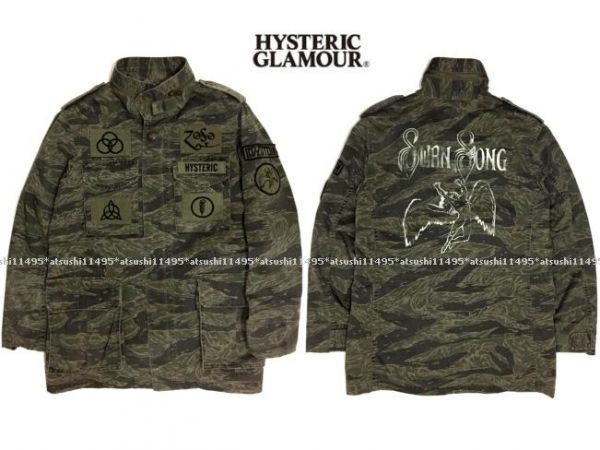 希少! HYSTERIC GLAMOUR ヒステリックグラマー × LED-ZEPPELIN レッド 