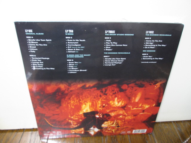 sealed unopened 2011US record Nevermind Deluxe Edition 4LP[Analog] Nirvananiruva-na record Remastered, Double Gatefold, 180 Gram