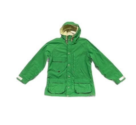 70’s 米国製 白タグ ウールリッチ WOOLRICH マウンテンパーカー 6172 TALONジップ ケリーグリーン コットン/ポリ サイズM [tal-0241]