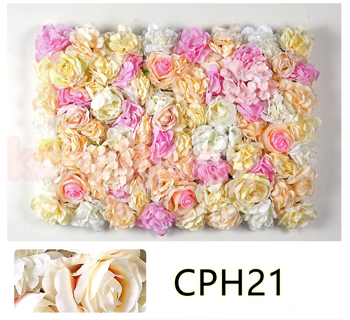 人気メーカー ブランド 背景装飾のための美しい花の壁 背景装飾t2cp73 耐久性 花柱装飾 装飾 会場 結婚式 壁装飾 人工花の壁 40cm 約60 シルクフラワー アレンジメント