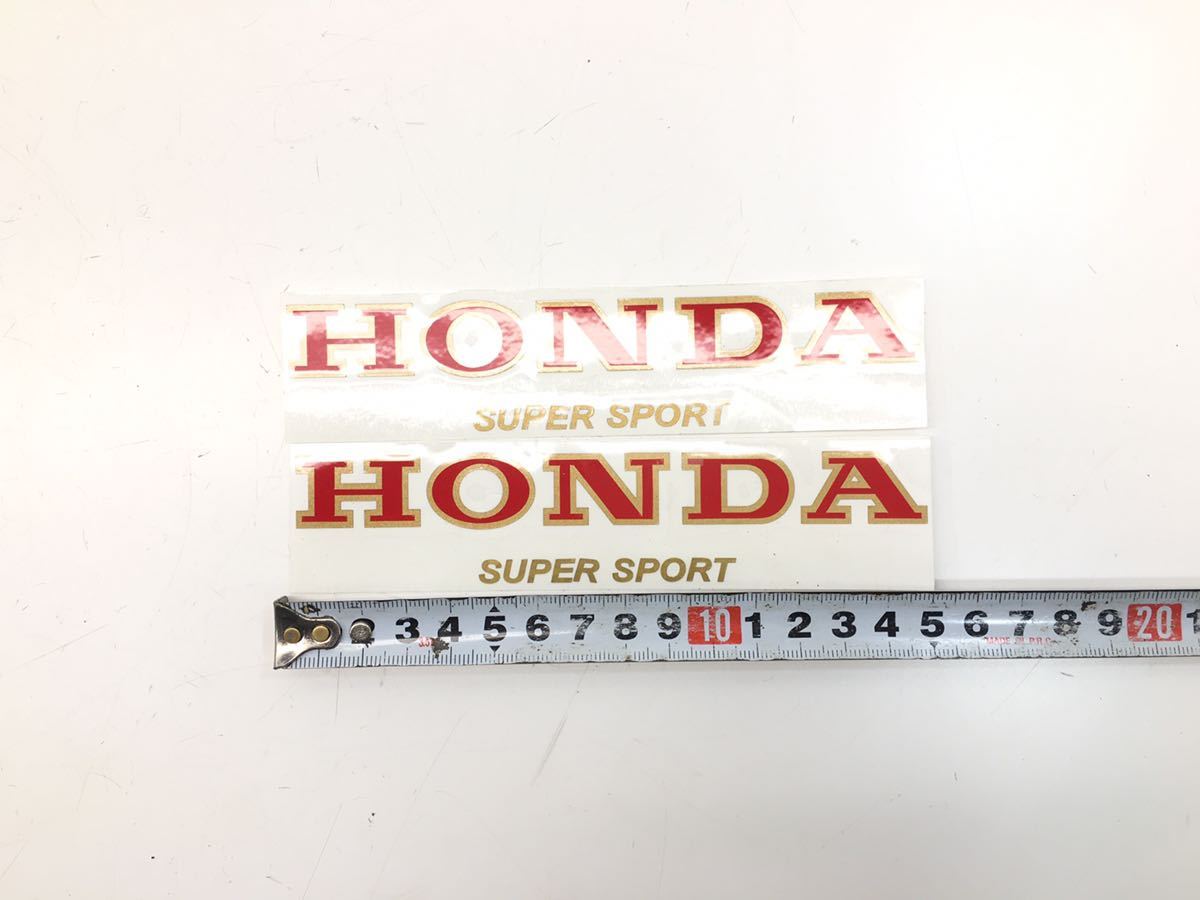 クリアランス人気 - HONDA ステッカー ヨンフォア 中サイズ 赤 - 日本