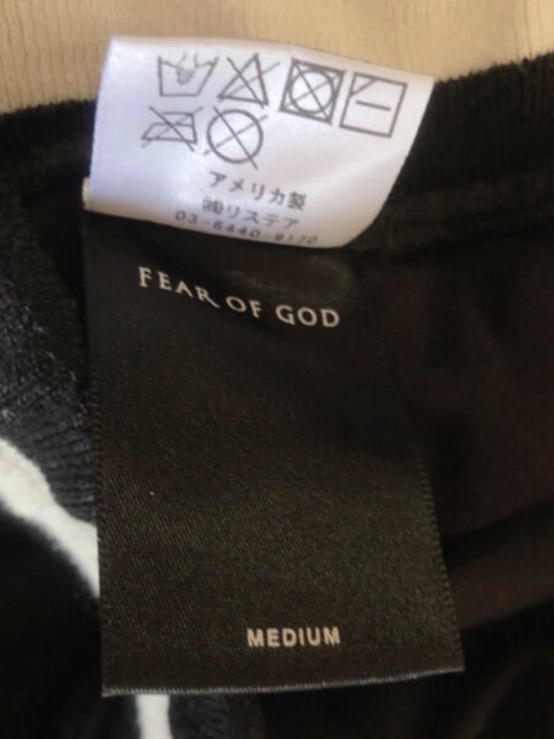 国内正規 定価138240円 FEAR OF GOD DOUBLE STRIPED TRACK PANT M