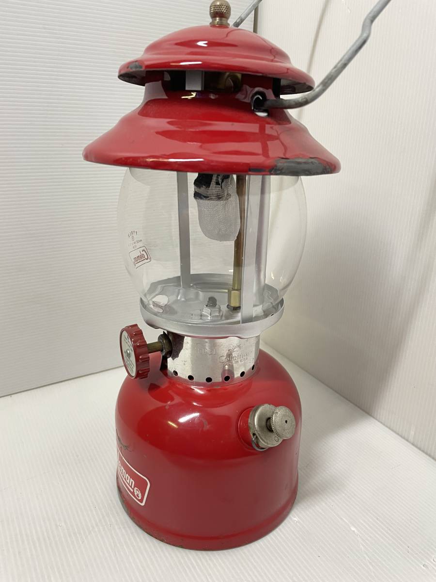 AT583★中古現状品 Coleman 200A コールマン ランタン★ヴィンテージ 71年4月★MADE IN U.S.A★ケース付_画像2