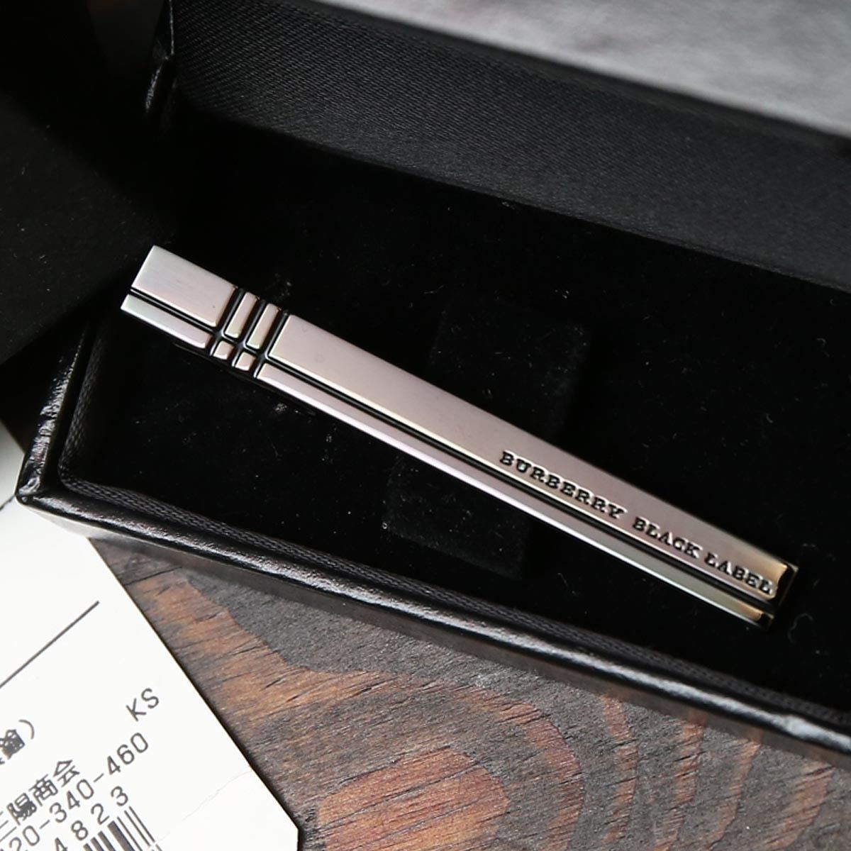 美品 バーバリーブラックレーベル Burberry Black label ネクタイピン