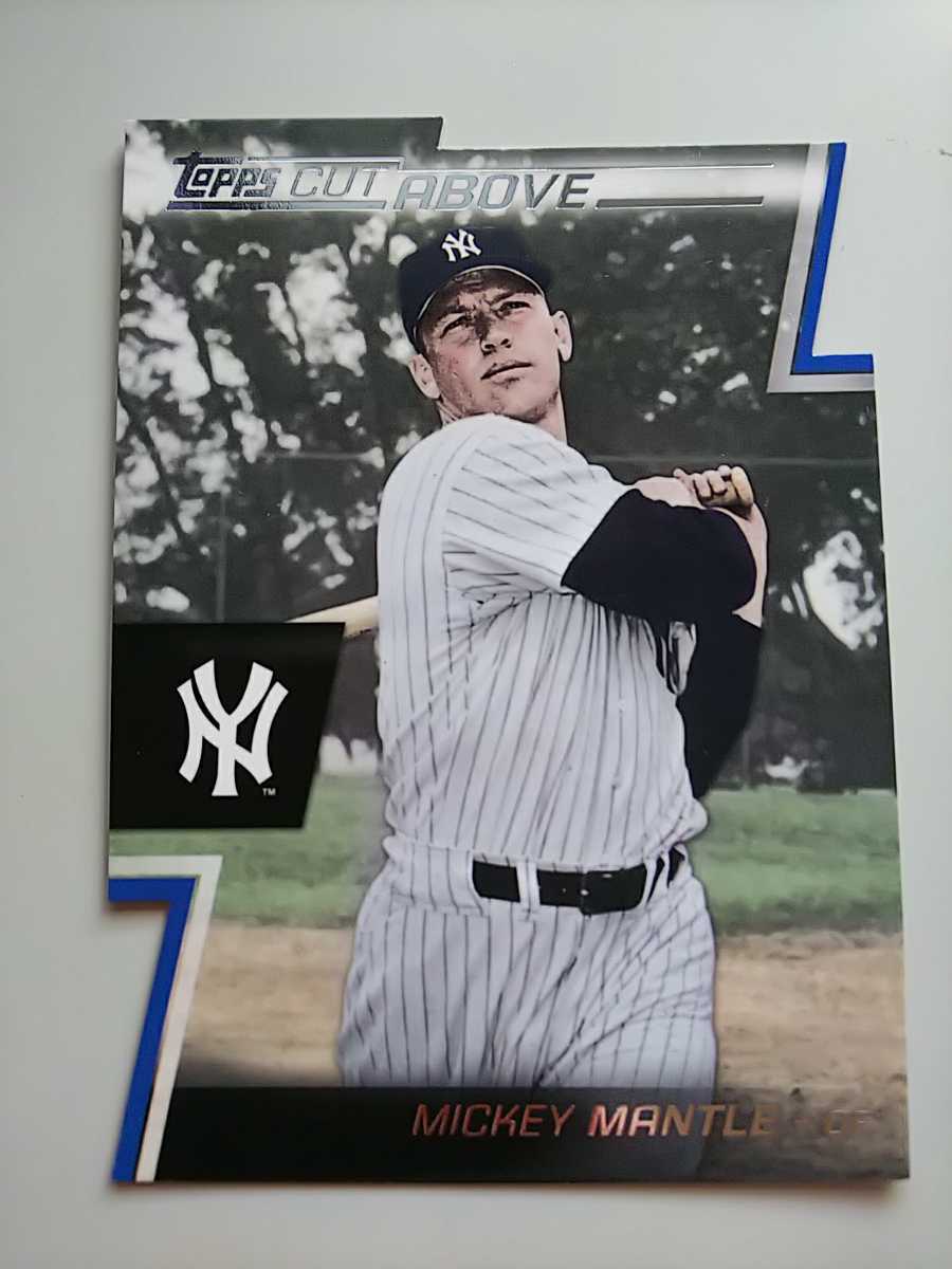 2012 Topps Cut Above Mickey Mantle_画像1