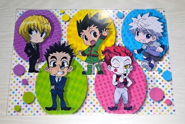 HUNTER×HUNTER A4サイズ クリアファイル 2枚セット ★_画像4