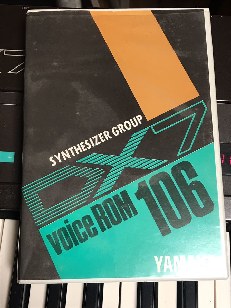 【即決・送料込み】YAMAHA DX7 Voice ROM VRC-106 SYNTHESIZER GROUPの画像1