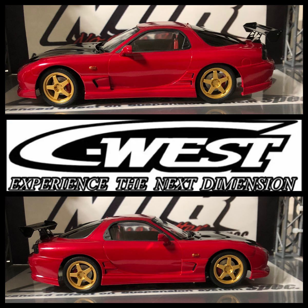 NO. 133 1/24 C-WEST RX-7 FD3S | www.directoriodelmotociclista.com