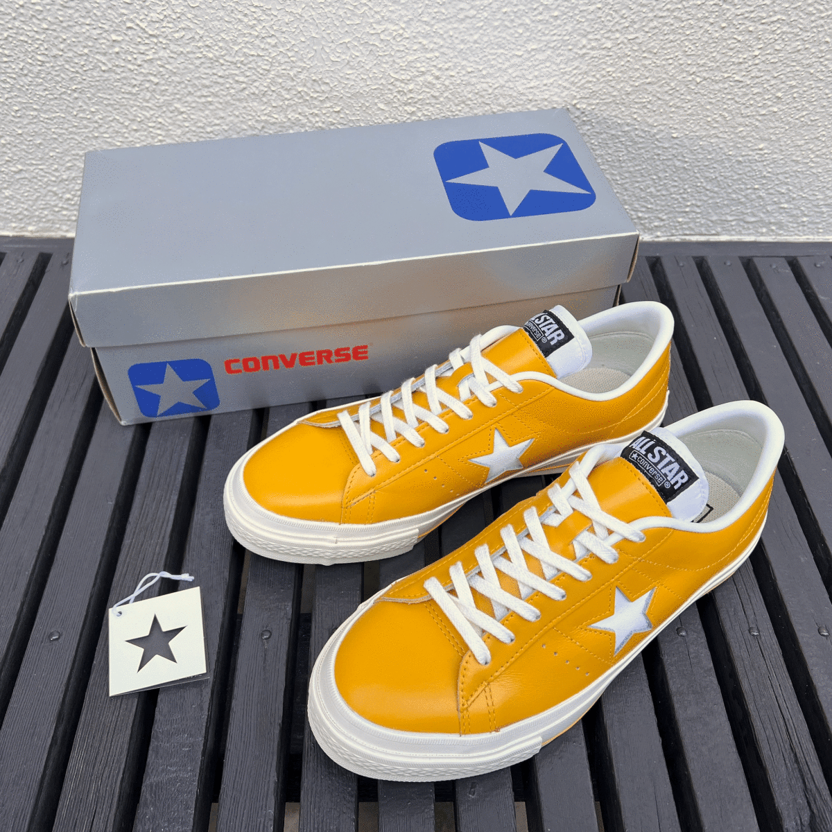 Yahoo!オークション - 90s 銀箱 デッドストック CONVERSE ONE S...
