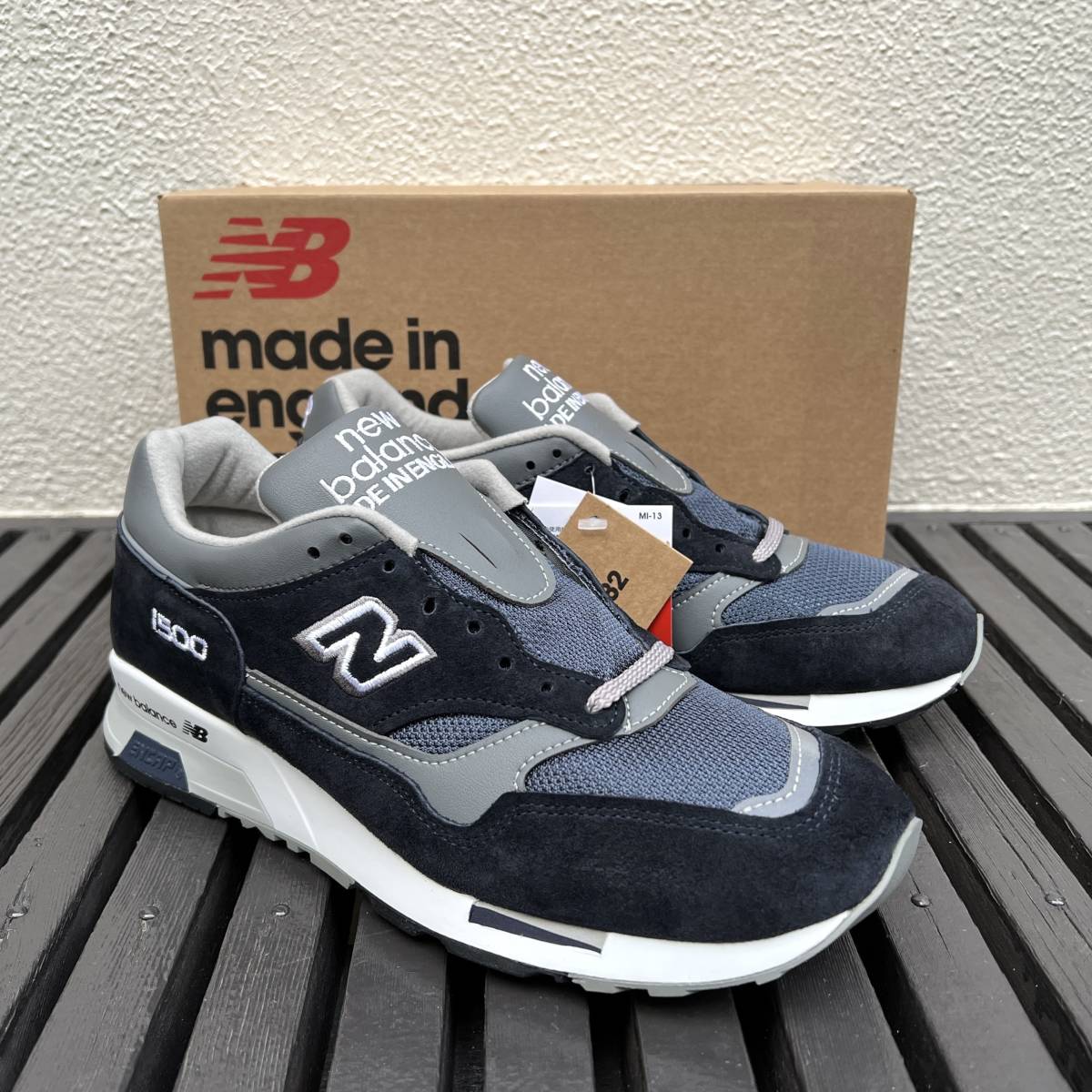 国内正規品 New Balance M1500PNV NAVY×GRAY 新品 US8.5 26.5cm 限定