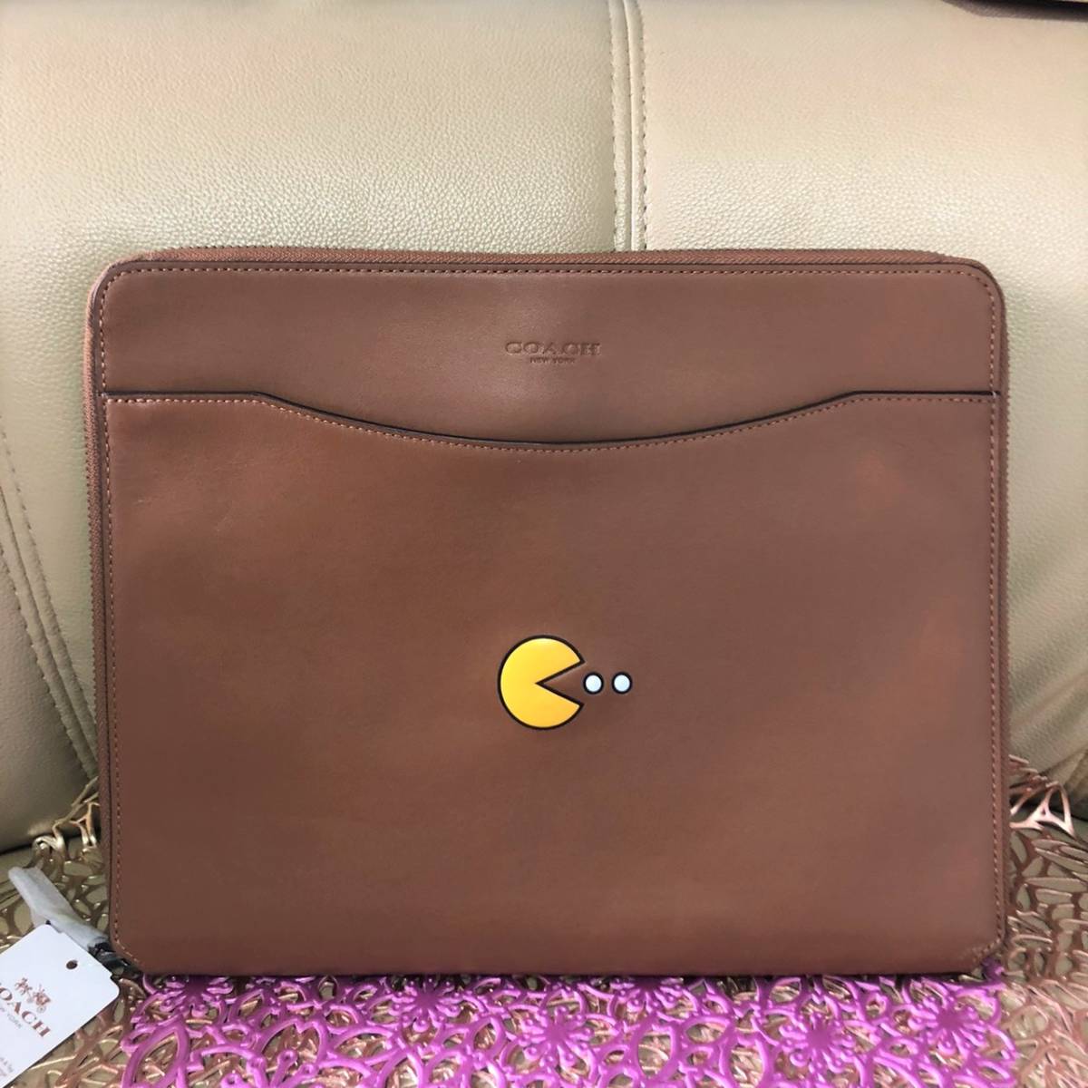 COACH/コーチ本革レザークラッチバッグパックマンタブレットPCケースf56058（並行輸入品）