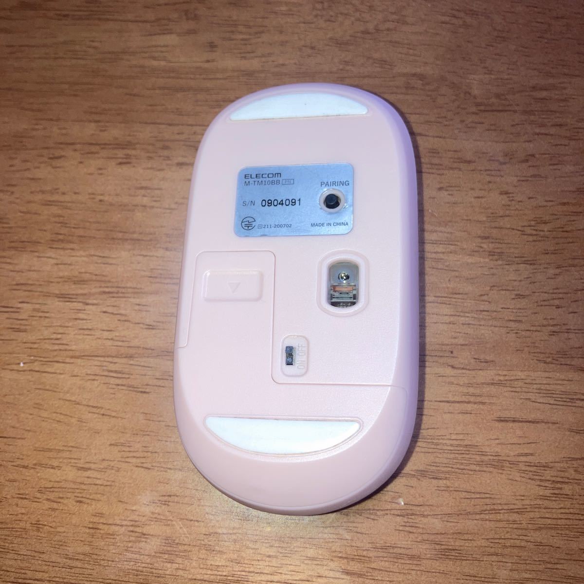 エレコム ワイヤレスマウス Bluetooth ピンク
