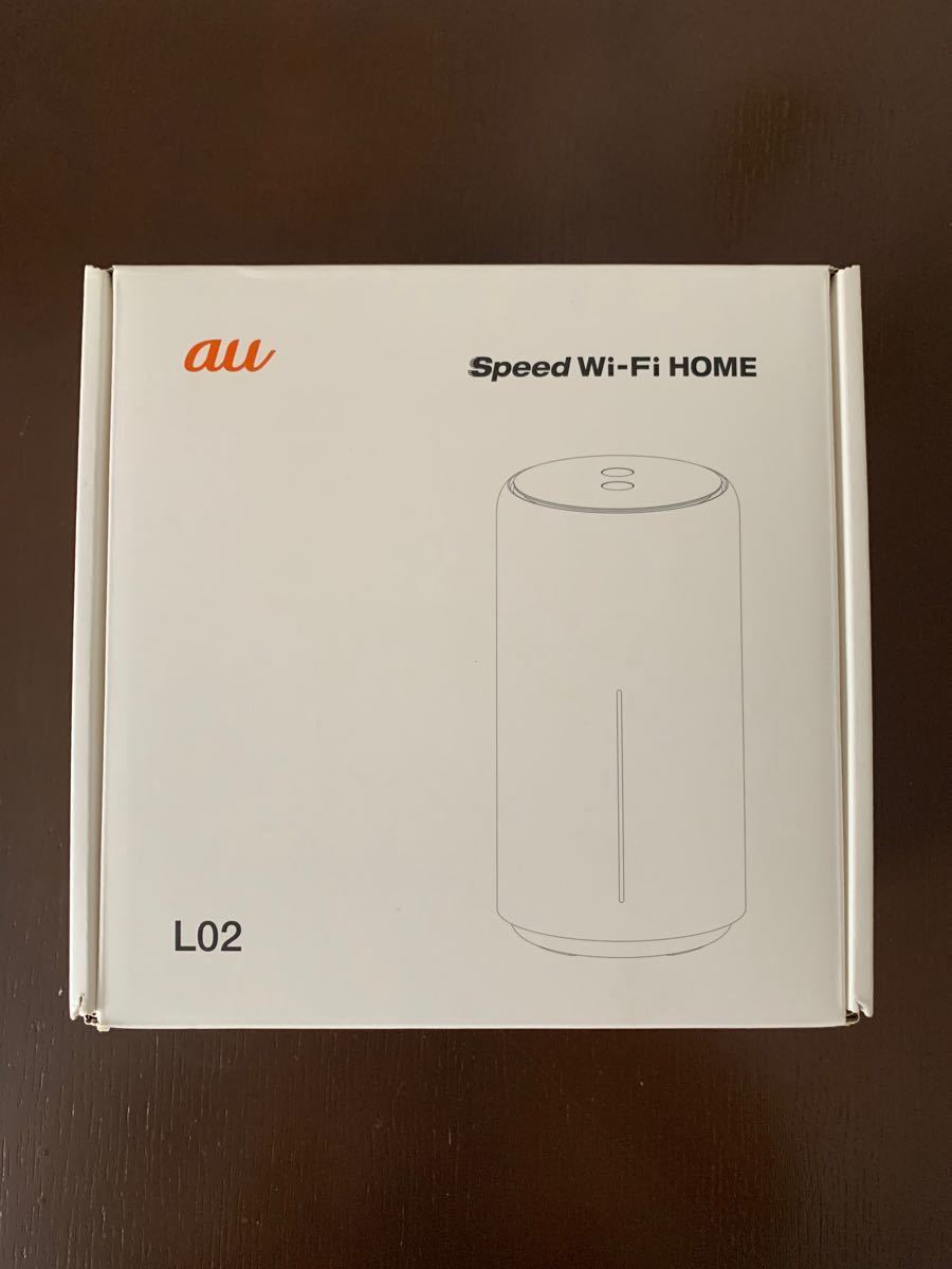 au Speed Wi-Fi HOME L02 HWS33SWA ホワイト