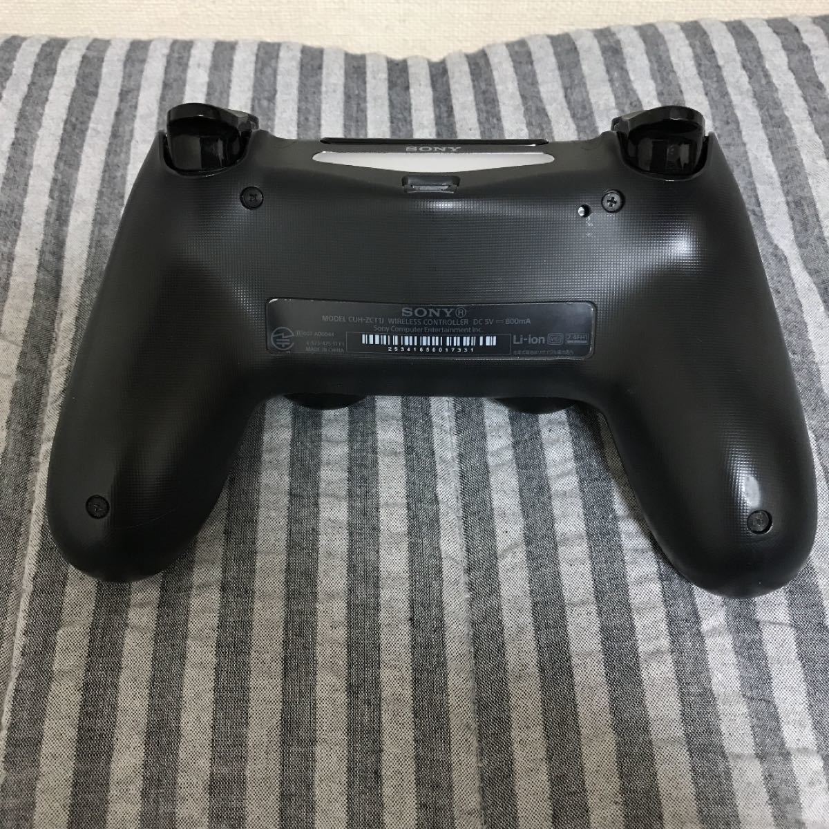 PS4 純正 コントローラー DUALSHOCK4 ジェットブラック