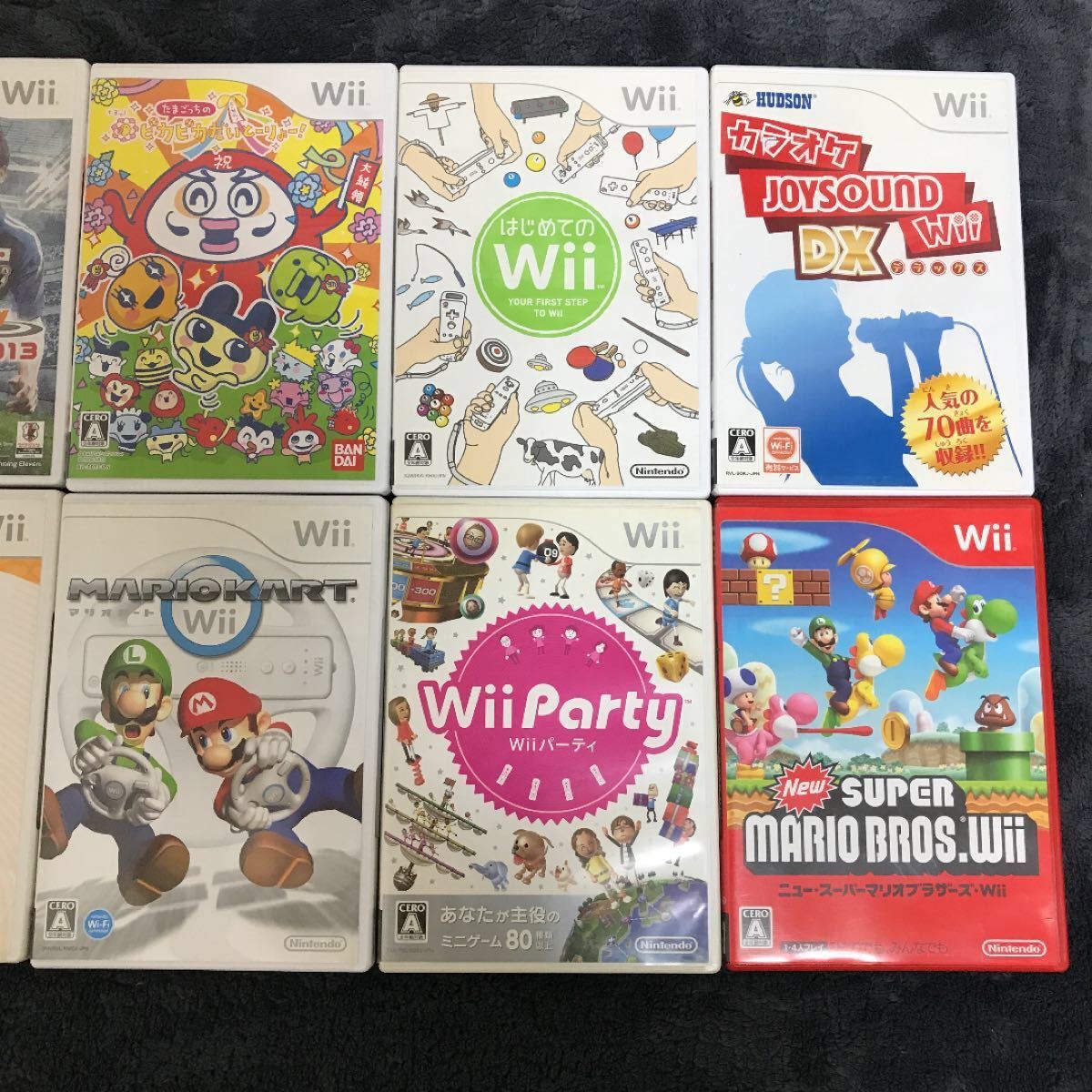正規品SALE Wiiマリオカート ソフト10本 3人で遊べるセット o354u