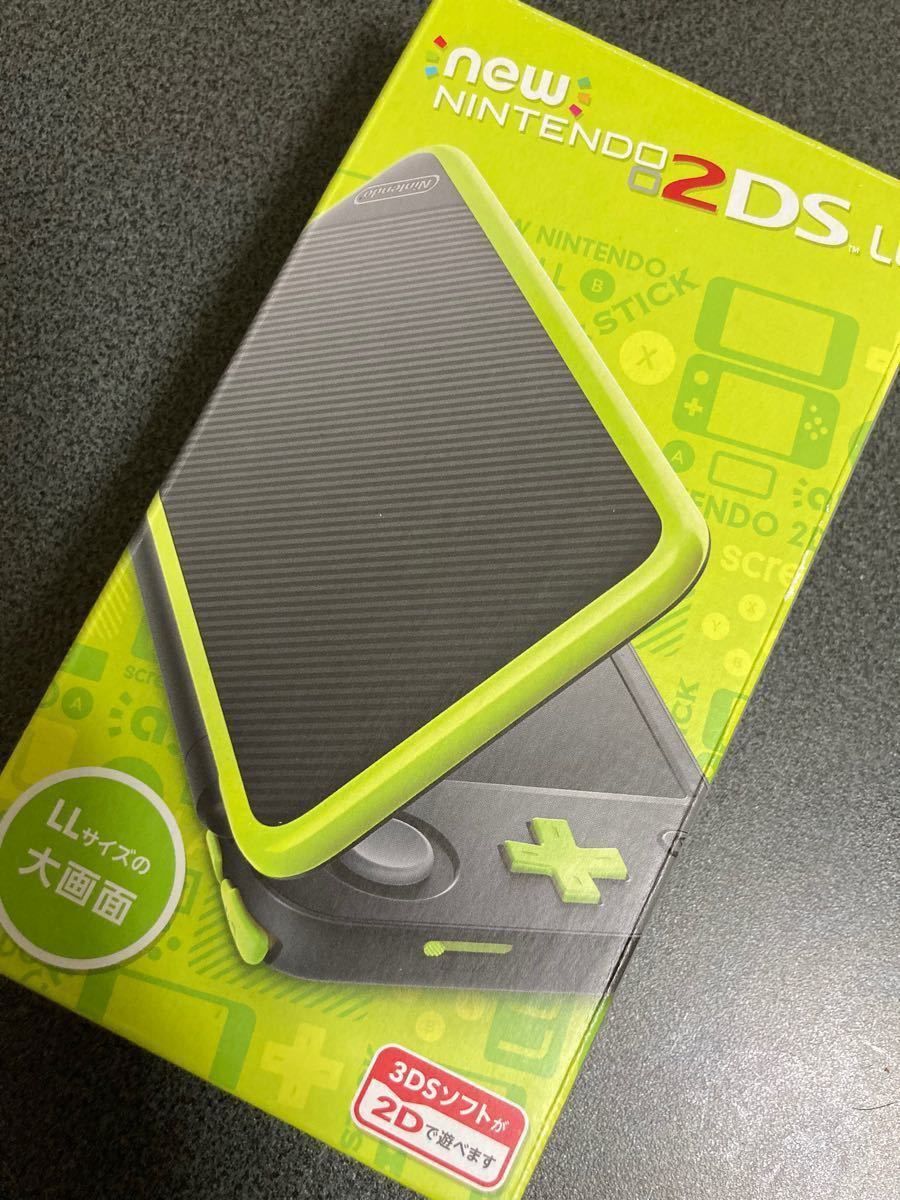 New Nintendo 2DS LL ライムブラック　保証書付き新品未使用