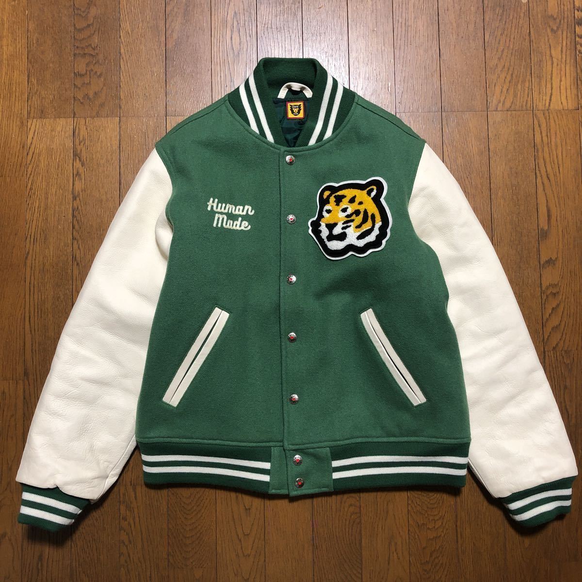 Yahoo!オークション - ヒューマンメイド HUMAN MADE/VARSITY J...