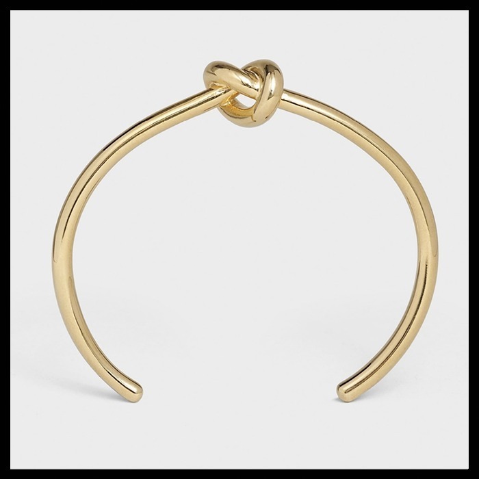 セリーヌ ノット エクストラシンブレスレット knot ノットバングル