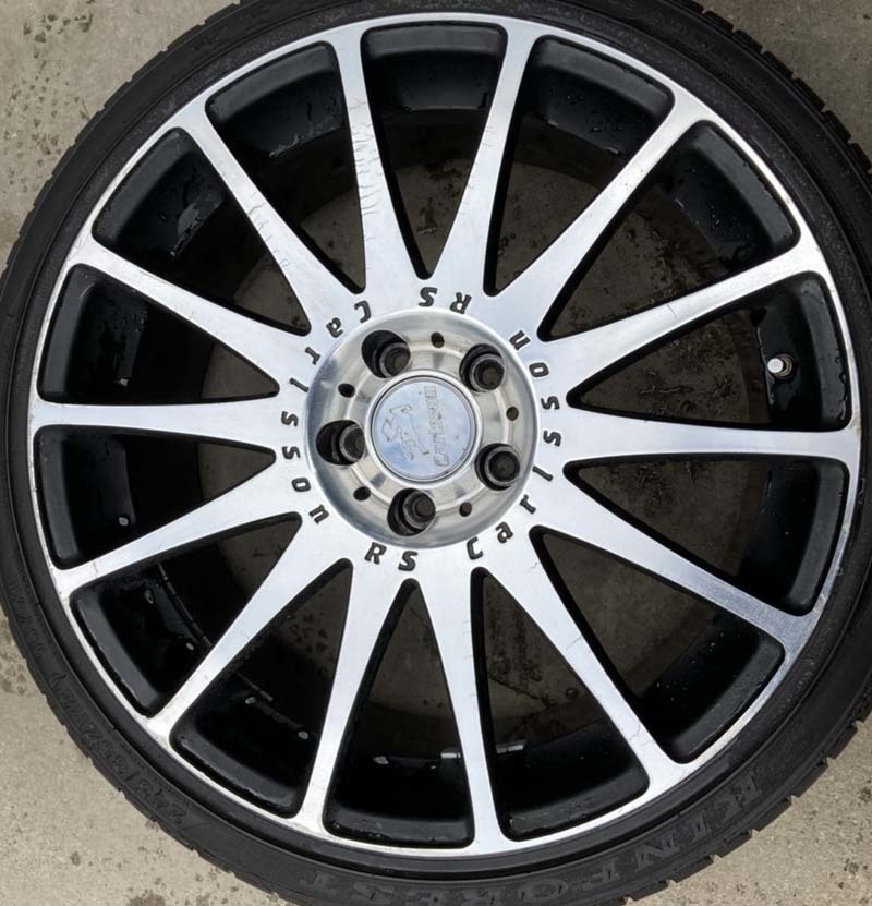 購入 本物 Carlsson カールソン 1 14 RSF PCD114.3 前 8.5J 40 225 40
