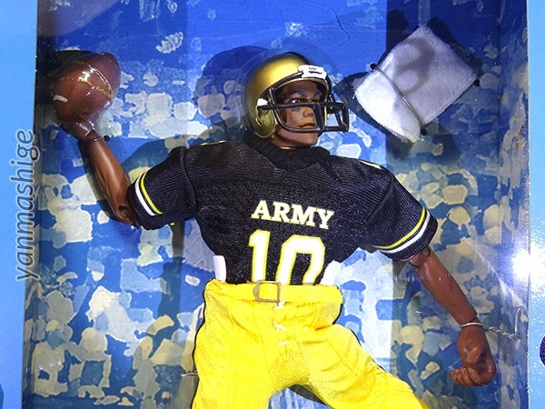  new goods 1/6 black person Ver ARMY FOOTBALL QUARTERBACK american football quarter back GI Joe GI joe Kenner HASBRO is zbro