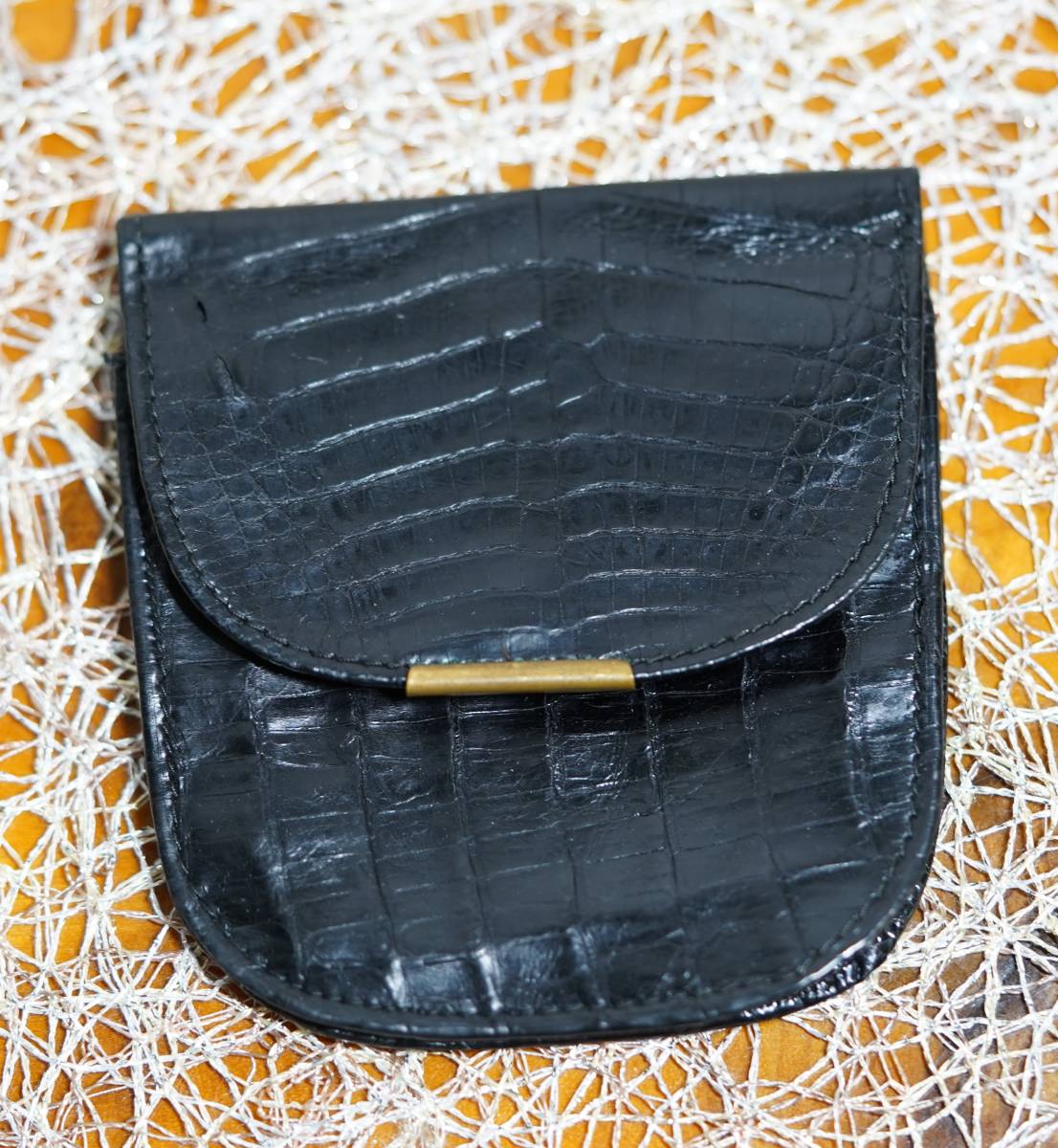 ダンヒル(DUNHILL)リアルクロコダイル シャイニングブラック ダンヒル(DUNHILL)リアルクロコダイル シャイニングブラック