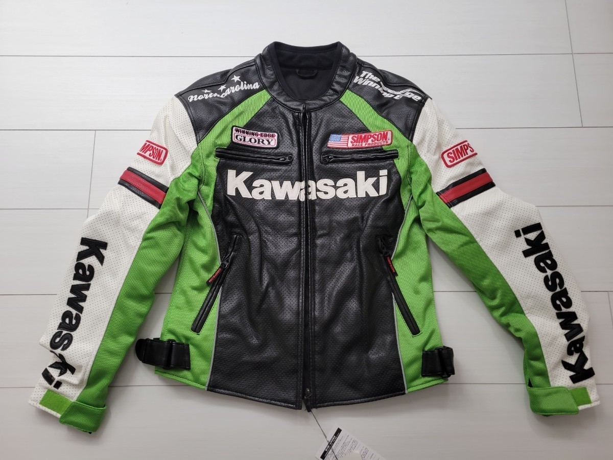 更に大幅値下げ カワサキ ライダースジャケット 新品未使用 更に大幅値下げ カワサキ ライダースジャケット 新品未使用