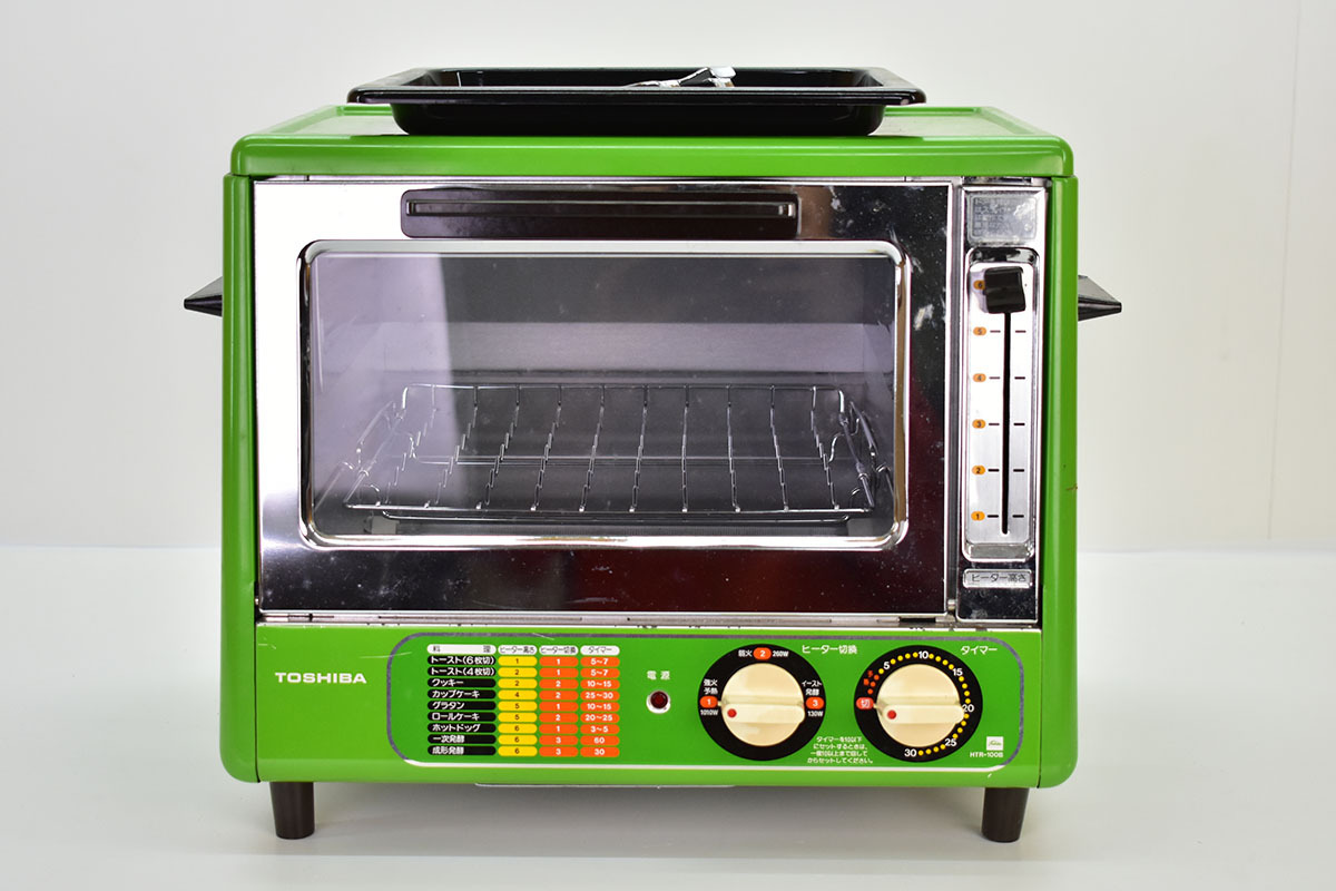 Yahoo!オークション - 昭和レトロ 東芝 HTR-100B オーブン Yahoo!オークション - 昭和レトロ 東芝 HTR-100B オーブン
