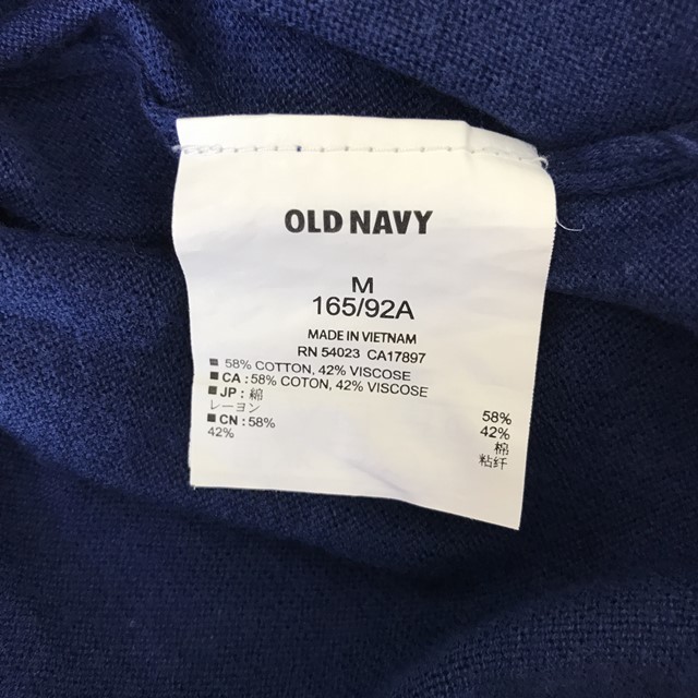 OLD NAVY★オールド・ネイビー★レディース コットンブレンド カーディガン★サイズM　1116-63_画像7