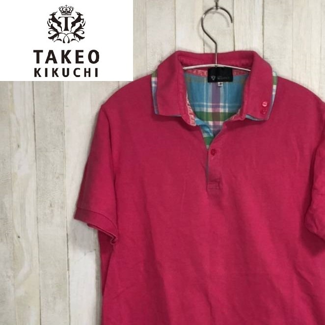 TK MIXPICE* Takeo Kikuchi * polo-shirt * size 3 312-83