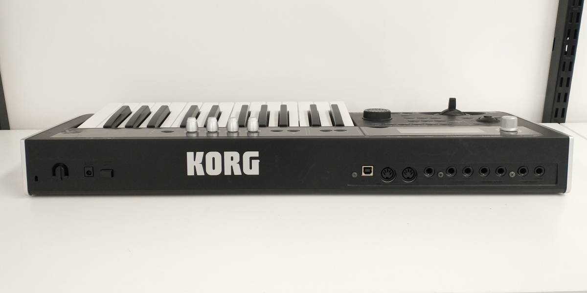 KORG コルグ micro X ブラック シンセサイザー_画像4