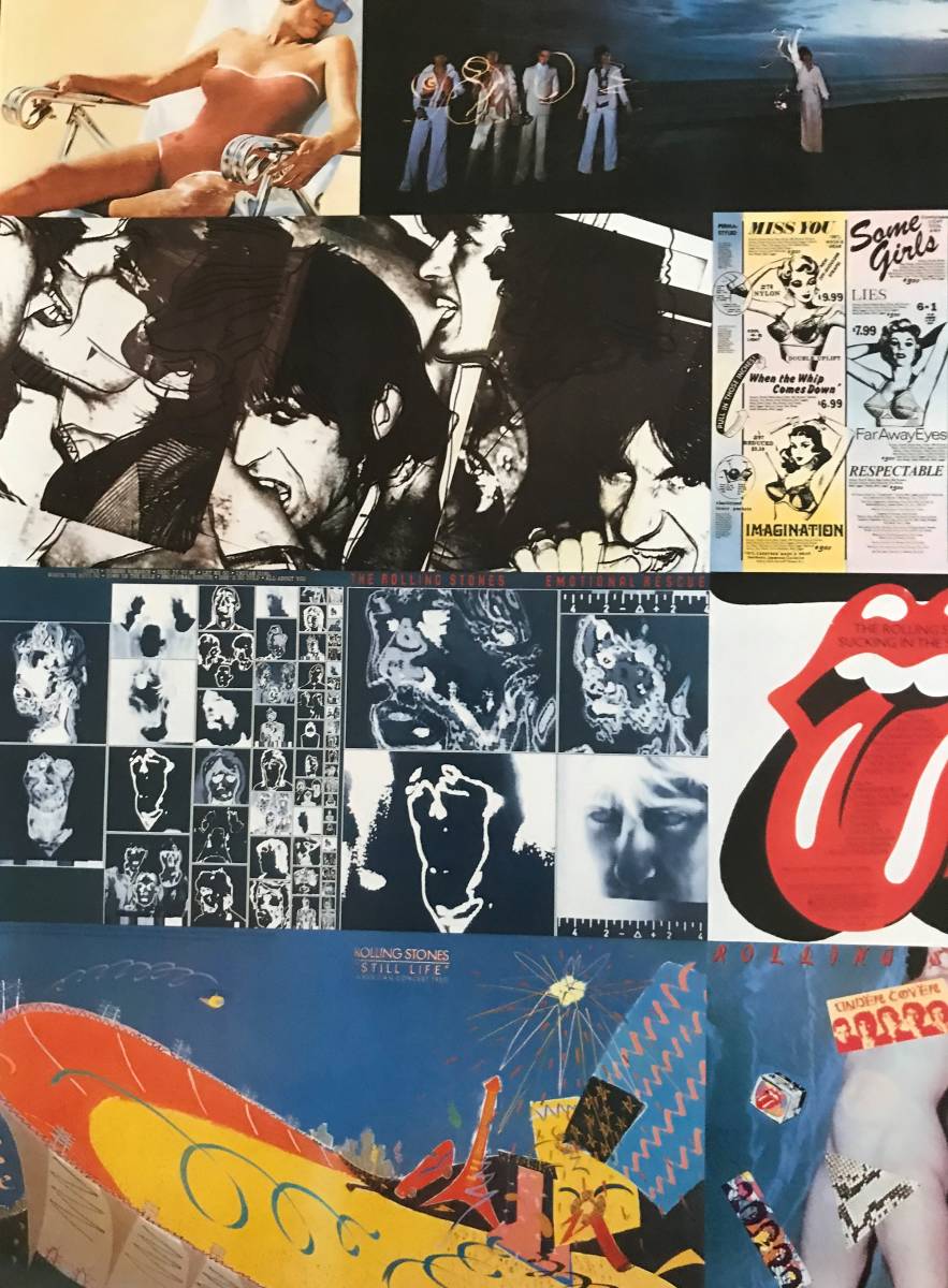 ROLLING STONES RECORDS」 プロモ大型ポスター THE ROLLING STONES