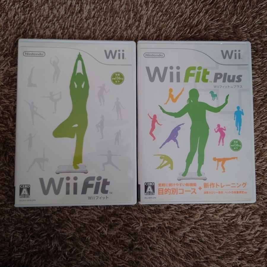 Wii Fit　 Wiiフィットプラス　２枚セット