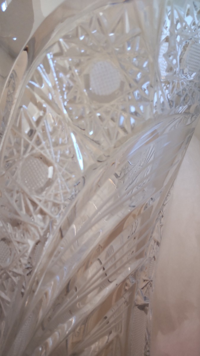 花瓶 CRYSTAL エルベクリスタル フラワーベース ELBE crystal