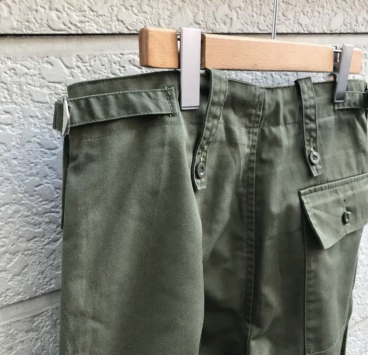 USED 80s 90s 古着 イギリス軍 ミリタリーパンツ ファティーグ 軍パン ベイカーパンツ british army 実物 vintage ヴィンテージ 80/92/108